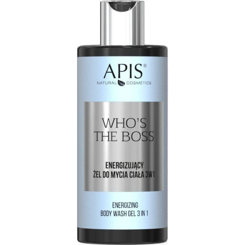 Apis APIS_Whos the Boss 3in1 energizing body wash gel 300ml
