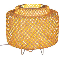 Atmosphera Lampa stołowa Atmosphera Naturalna lampka Bambus biurkowa Nowoczesna Abażur