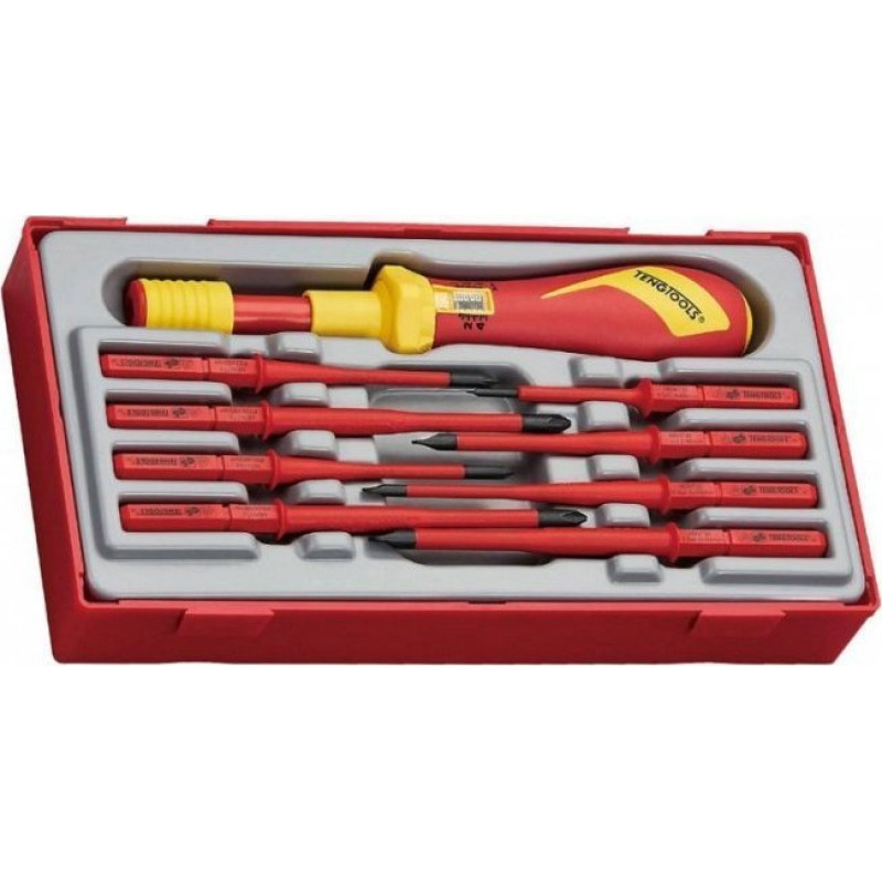 Teng Tools Dynamometer screwdriver set VDE 1000V TTVSD09 285190104