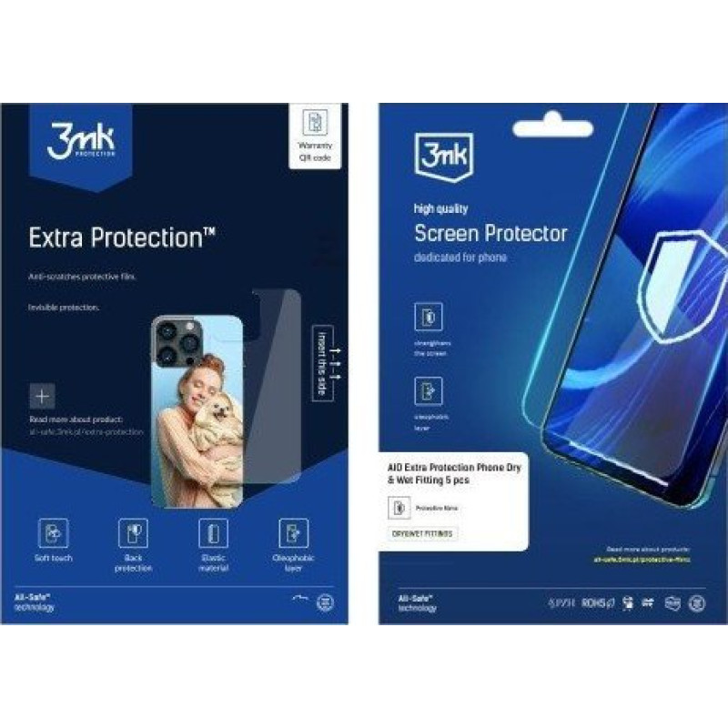 3MK 3MK All-In-One Extra Protection Phone laminat 5 szt.