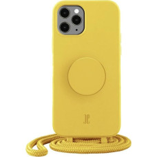 Just Elegance Etui JE PopGrip iPhone 11 Pro 5.8" yellow/rabbit`s peacock 30052 (Just Elegance)