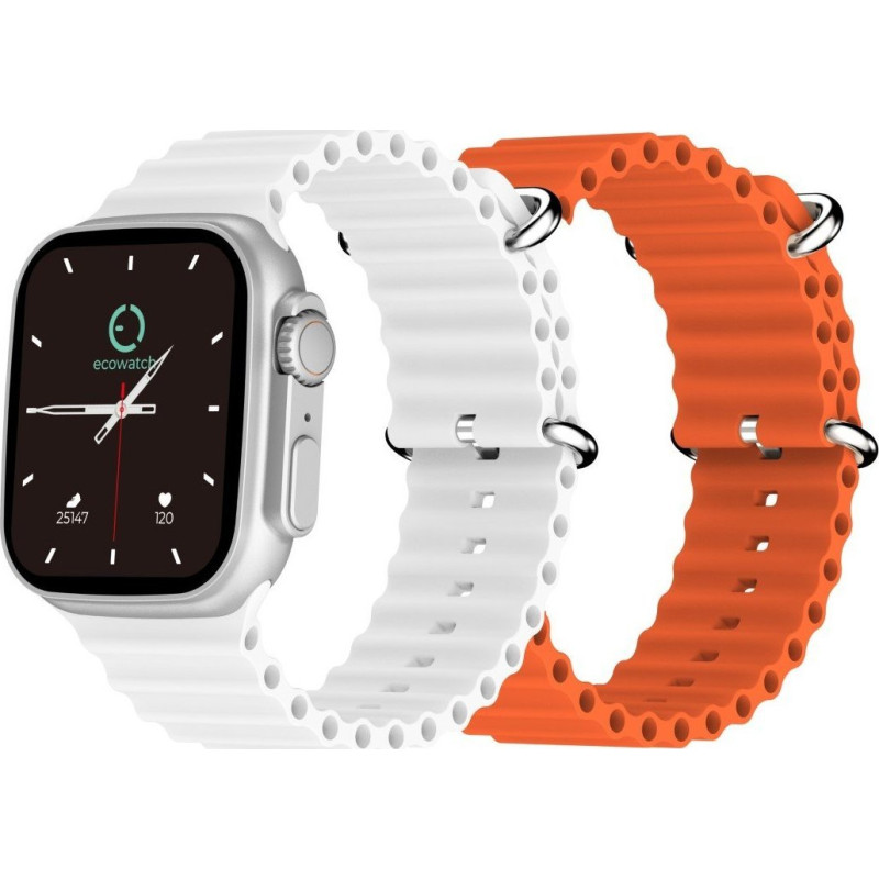 Maxcom Smartwatch Maxcom Ecowatch 2 Biały