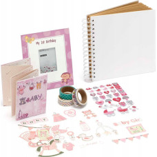 Fujifilm Album na zdjęcia natychmiastowe - Baby Girl 1st Year Bundle