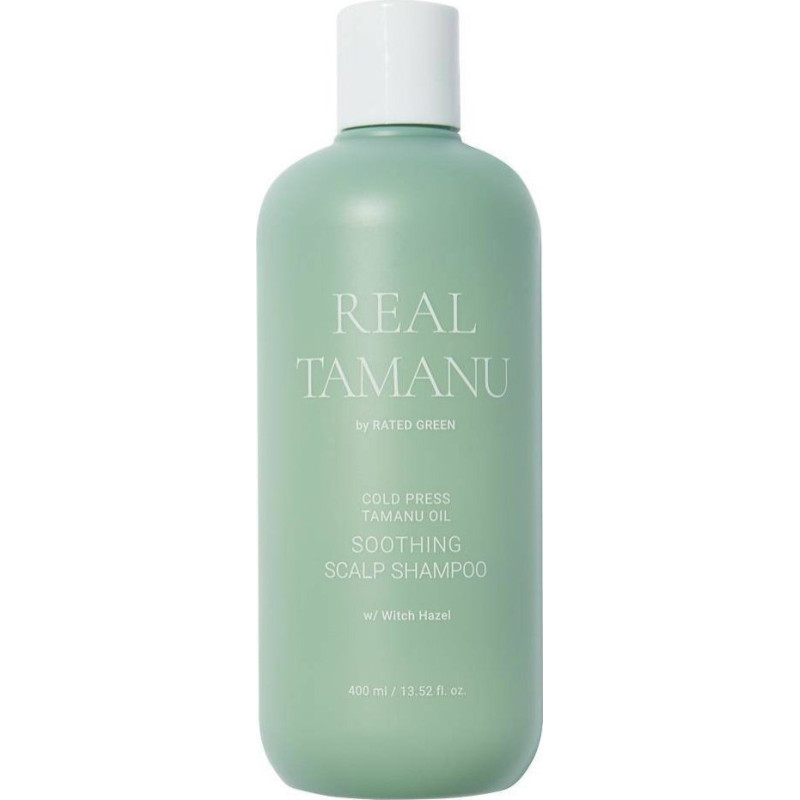 Rated Green Real Tamanu szampon kojący skórę głowy z olejem tamanu 400ml