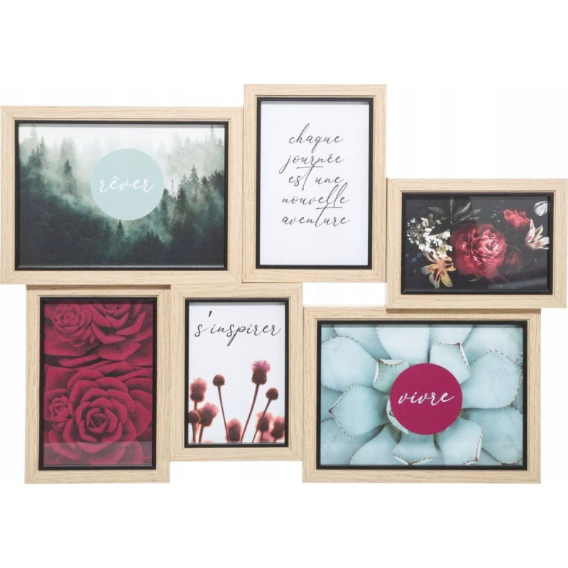 Atmosphera Ramka Atmosphera Multirama na zdjęcia KYLE, 6 ramek