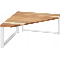 Wenko Narożna p&oacute;łka kuchenna na blat LOUISA, drewno akacji