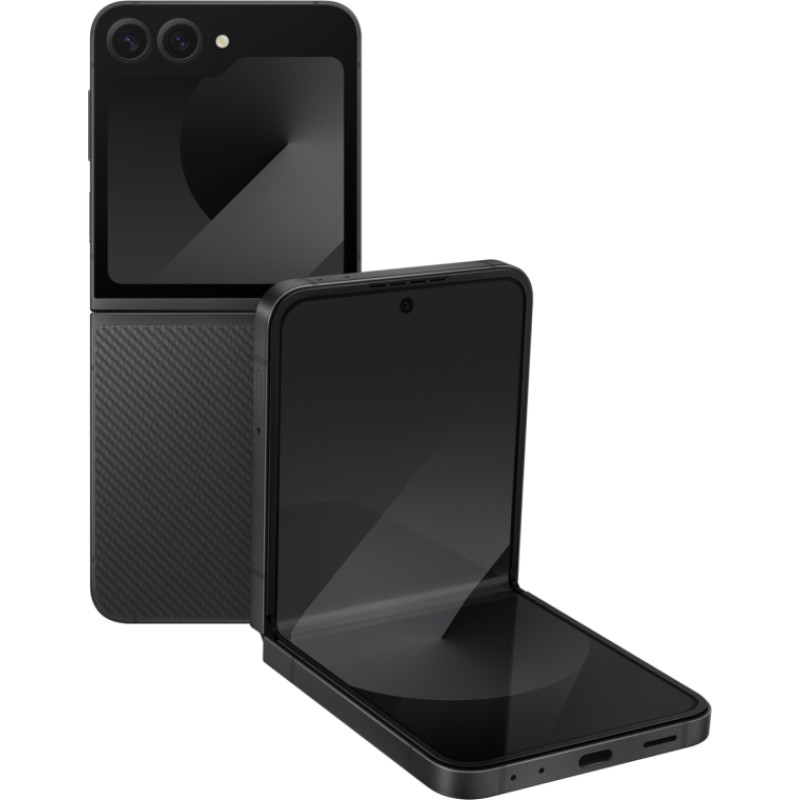 Samsung Galaxy Z Flip6 SM-F741B 17 cm (6.7") Dviguba SIM jungtis Android 14 5G C tipo USB 12 GB 256 GB 4000 mAh Juoda