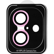 Etumi Osłona Szkło Hartowane 9h Na Obiektyw Aparat Do Iphone 16 / 16 Plus - Różowy / Cppaip16pl19