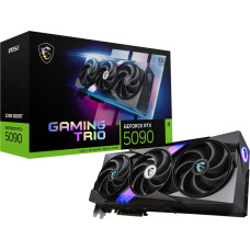 MSI Graphics Card|MSI|NVIDIA GeForce RTX 5090|32 GB|GDDR7|512 bit|PCIE 5.0 16x|Triple slot Fansink|1xHDMI|3xDisplayPort|RTX509032GGAMTRIOOC