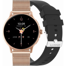 Gravity Smartwatch Gravity GT12-7 Różowe złoto  (GT12-4)