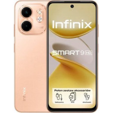 Infinix SMARTFON TELEFON SMART 9 HD 4/64GB ZŁOTY GTU06