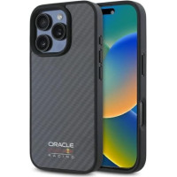 Red Bull RBHMP16L24CFILSK iPhone 16 Pro  6.3" hardcase czarny/black Carbon Fiber Shiny Logo MagSafe