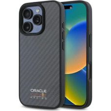 Red Bull RBHMP16L24CFILSK iPhone 16 Pro  6.3" hardcase czarny/black Carbon Fiber Shiny Logo MagSafe