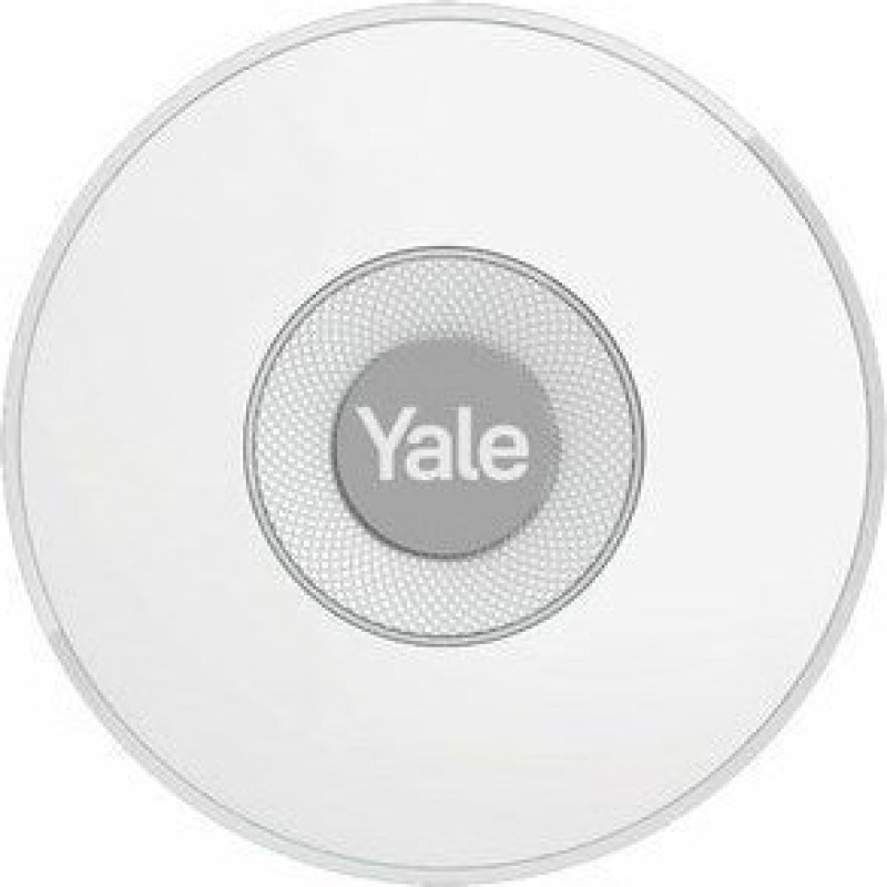 Yale Indoor Siren Syrena bezprzewodowa Wewnętrzna Szary, Biały