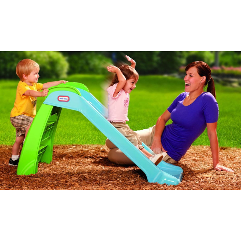 Little Tikes Zjeżdżalnia Moja pierwsza zjeżdżalnia niebieska