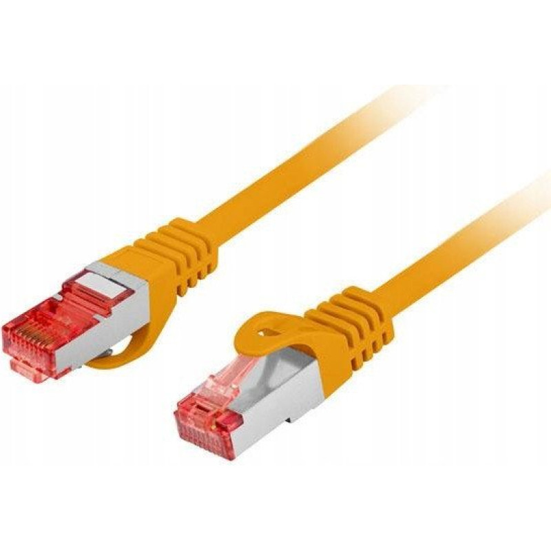 Lanberg PATCHCORD KAT.6 S/FTP LSZH CU 0.5M POMARAŃCZOWY FLUKE PASSED LANBERG