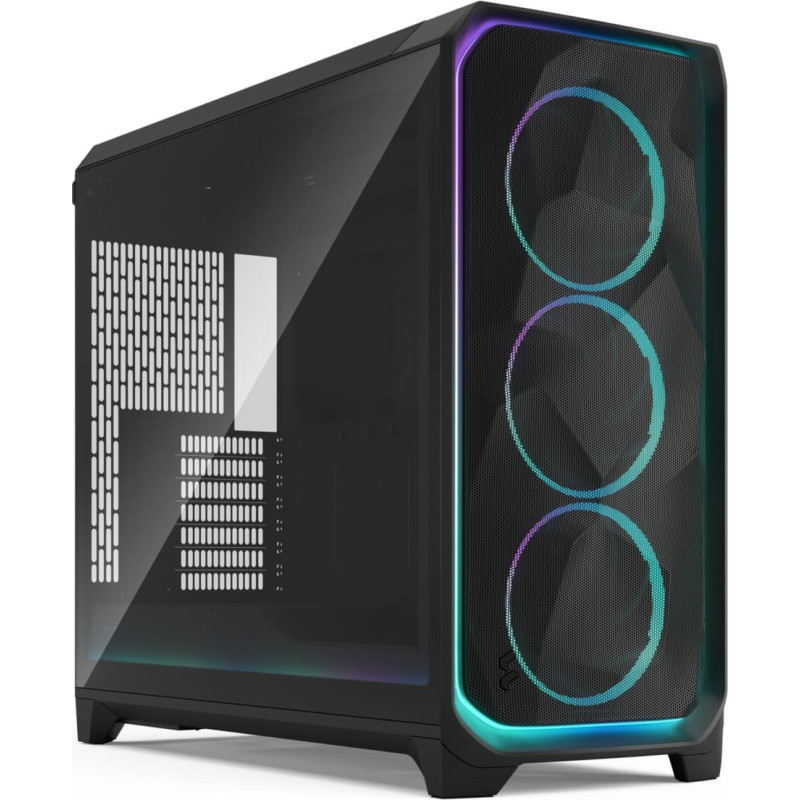Fractal Design Meshify 3 XL Ambience Pro RGB Light Tint (black, tempered glass)