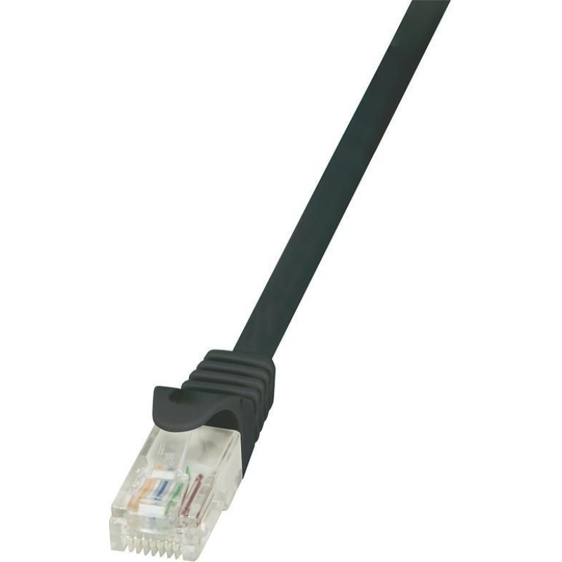 Logilink Patchcord CAT 6 U/UTP EconLine, 25cm, Black (CP2013U)