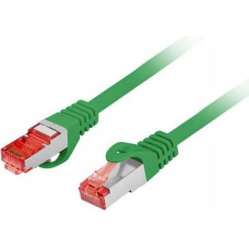 Lanberg Patchcord Lanberg S/FTP kat.6 3m LSZH CU fluke passed zielony