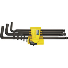 Wera L-raktų šešiakampių komplektas 950PKL/9SZ AF, coliniai 5/64, Wera