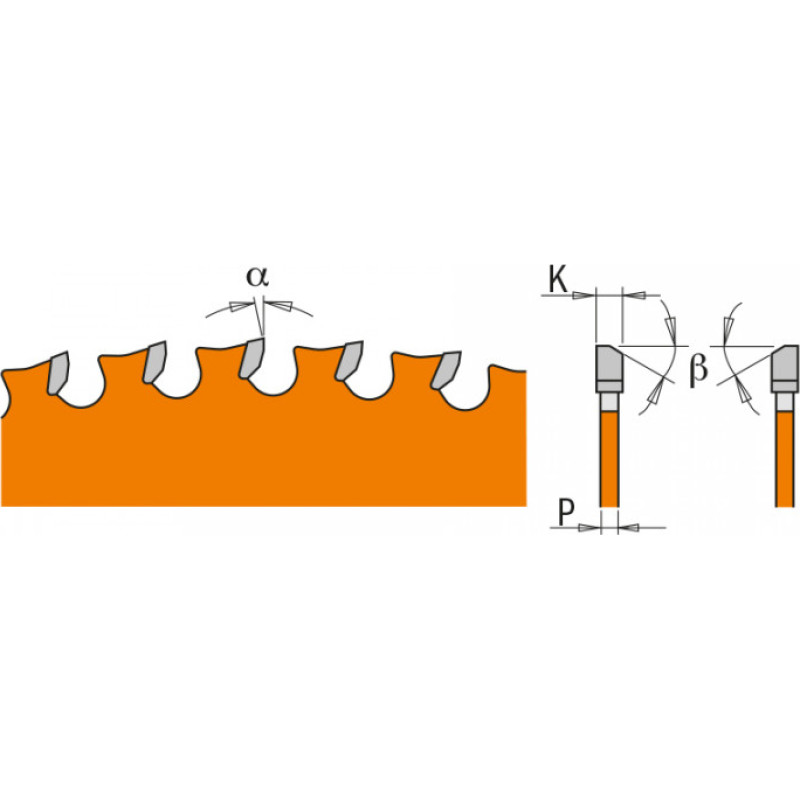 CMT Pjovimo diskas metalui 355x2,2/25,4mm Z72 8&deg;FWF, CMT