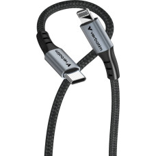 Neutralle Verbatim USB kabel USB C (M) - USB lightning (M), 60W, 1.2m, czarny, box, 31844