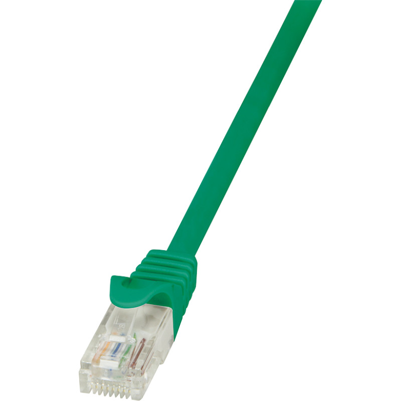 Logilink CAT 5e Patchcord U/UTP Green 0.25M (CP10151U)