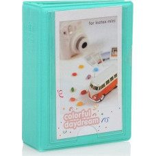Loveinstant Mini Album for Photos 28x to FujiFilm INSTAX MINI 11 9 8 / Small / Green
