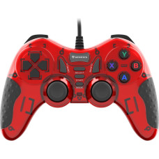 Genesis MANGAN 200 Raudona USB 2.0 Žaidimų pultelis Analoginis / skaitmeninis PC
