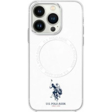 U.s. Polo Assn US Polo USHMP16SHOCLDPW iPhone 16 6.1" biały/white IML Ring MagSafe