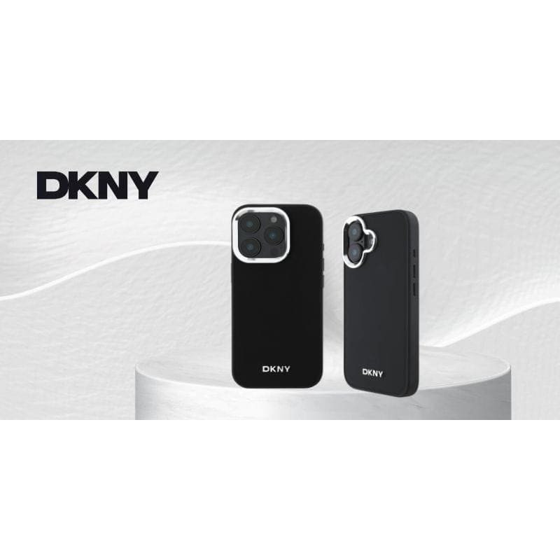 Dkny DKNY DKHMP15XPSCMCLK iPhone 15 Pro Max 6.7" czarny/black hardcase Plain Logo MagSafe