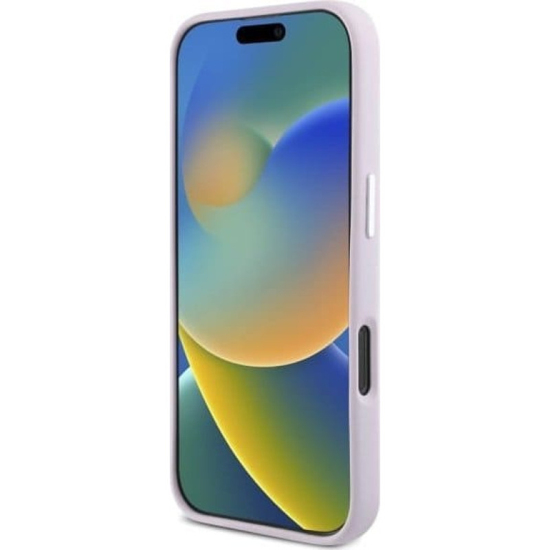 Dkny DKNY DKHMP16LSMCHLP iPhone 16 Pro 6.3"    różowy/pink hardcase Liquid Silicone Small Metal Logo MagSafe