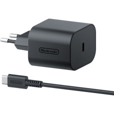 Nintendo Switch 2 - Power adapter black, 1.5 meter cable, USB-C