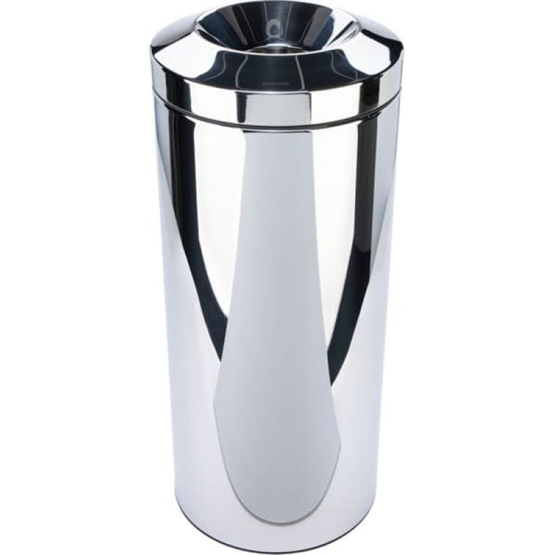 Brabantia Papierkorb Flame Guard Brilliant Steel