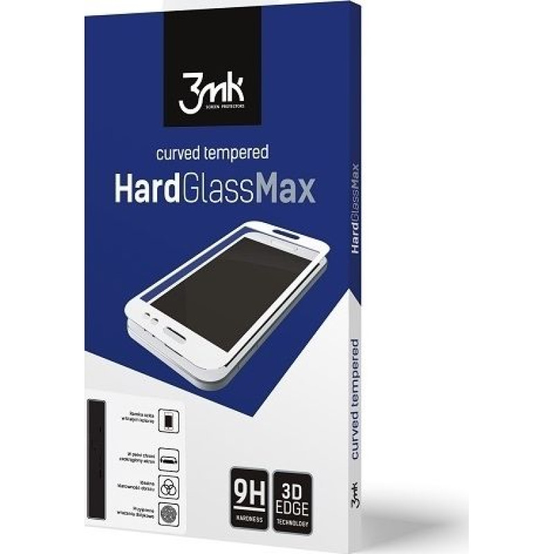 3MK HardGlass Max New Sam Note 10+ black, FullScreen Glass Sensor-Dot