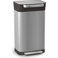 Joseph Joseph Titan Edelstahl 30L Abfalleimer inkl. Abfallpres