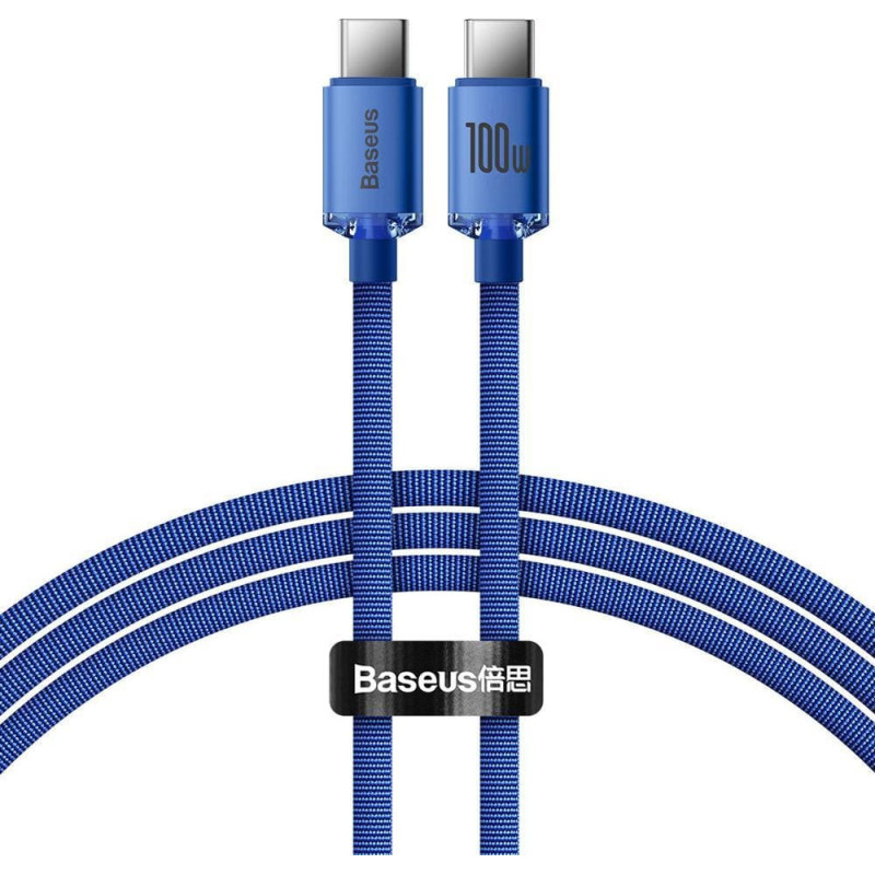 Baseus USB cable Baseus USB-C - USB-C 1.2 m Blue (baseus_20220224133222)
