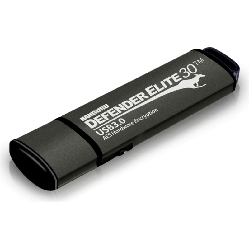 Istorage Kanguru Defender Elite30 32GB USB atmintukas USB A tipo 3.2 Gen 1 (3.1 Gen 1) Juoda