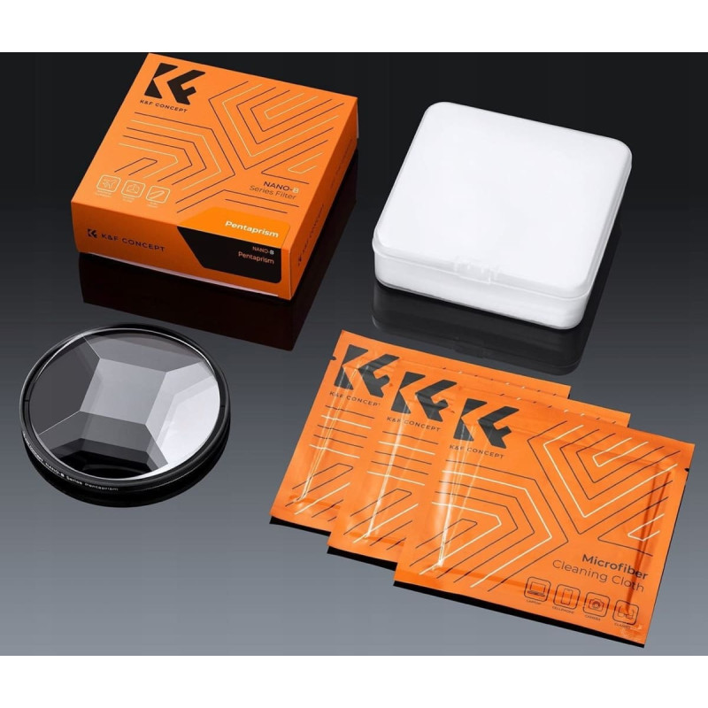 K&F Concept Filtr Kalejdoskop Kaleidoscope 5x Na 67mm 67 K&f / Pięciokątny Pentapryzmat / Kf01.2809v1
