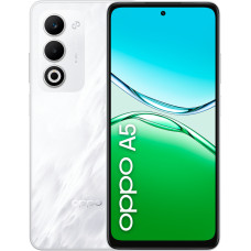 Oppo A5 16,9 cm (6.67") Dviguba SIM jungtis Android 15 4G C tipo USB 6 GB 128 GB 6000 mAh Balta