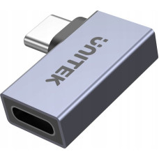 Unitek Adapter USB Unitek A1040GY01 USB-C - USB-C Szary  (A1040GY01)
