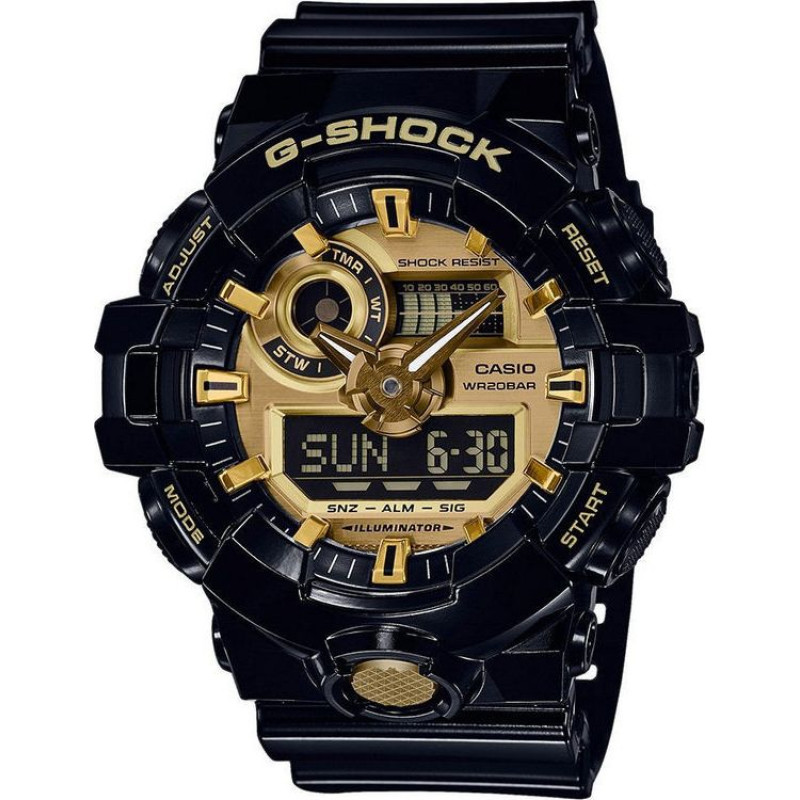 Casio Zegarek Casio Męski GA-710GB-1AER G-SHOCK