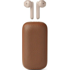 Lexon Słuchawki Lexon Lexon Speakerbuds Wireless Bluetooth Speaker Headphones Brown/Camel LA127C