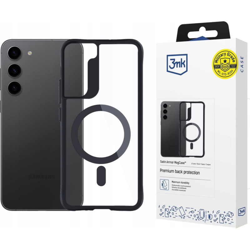 3MK Etui Satin Armor Case do Samsung Galaxy S23+