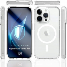 3MK Etui Armor MagCase do iPhone 16 Pro Max MagSafe przezroczysty