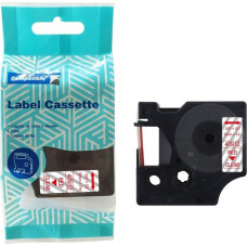 Dymo Taśma DYMO D1 40912 9mm x 7m S0720690 czerwony na przezroczystym zamiennik