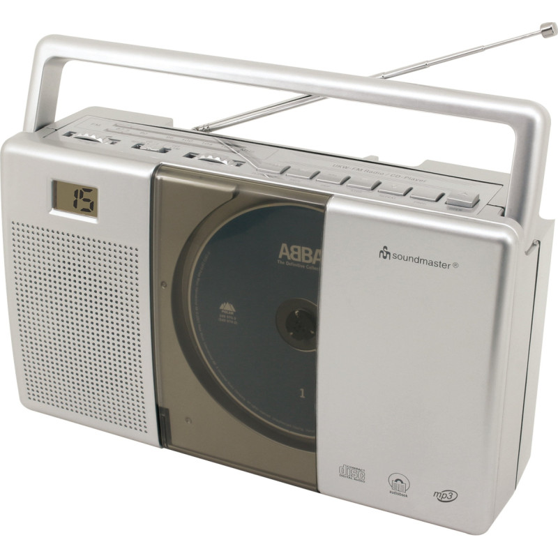 Soundmaster BOOMBOX SOUNDMASTER RCD1185 FM CD/CD-R/RW/MP3, GNIAZDO SŁUCHAWKOWE