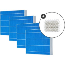 Meaco evaporative filters for Armin 300, pack of 4 + Silvertex 4 pieces, including water sterilization pad