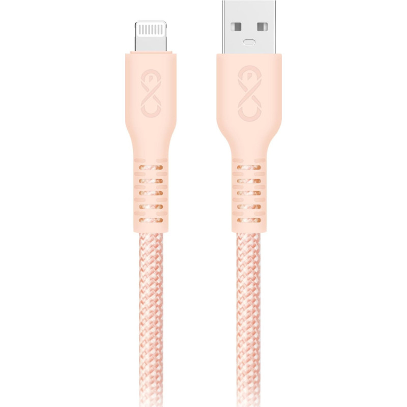 Orno USB cable Orno USB-A - Lightning 2 m Pink (CABEXCIMMOUALI2.0MIX)