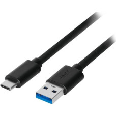 Akyga Kabel USB Akyga USB-A - USB-C 0.5 m Czarny (AK-USB-24)